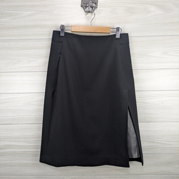 Akris Dresses & Skirts - AKRIS Pencil Skirt in Wool Double-Face with Zip Pocket